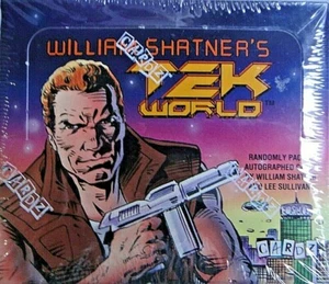 William Shatner's "Tek World" Trading Card Box 36 Packs (1993 Cardz) - Picture 1 of 5