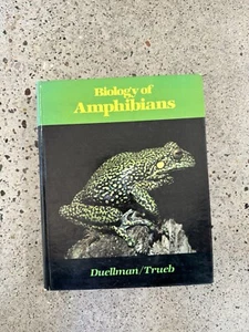 BIOLOGY OF AMPHIBIANS By William Edward Duellman - Hardcover Excellent Condition - Picture 1 of 9