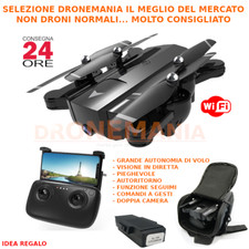 DRONE BATTERIE E BORSA DA VIAGGIO 2 camere video e foto HD* SCEGLI DAL MENU' *