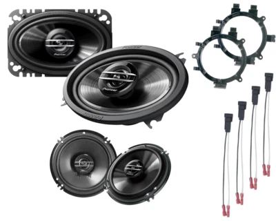 Pioneer 6.5" & 4x6" Truck coaxial Speakers Kit for 2003-2006 SIERRA & SILVERADO - Image 1 of 4