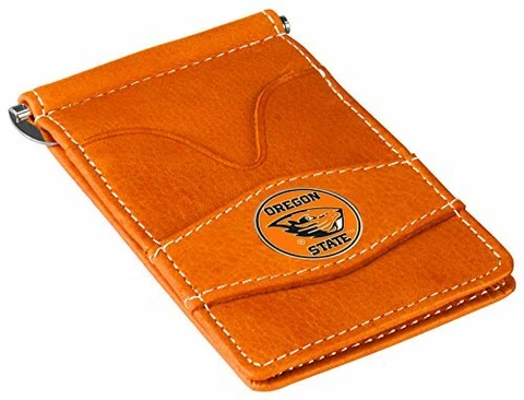 NCAA Mens Collegiate Wallet Oregon State Beavers Orange Cash Clip Card NEW Cover
