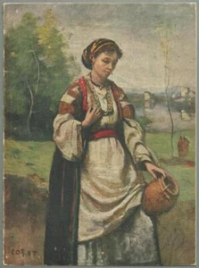 Corot 1796-1875 Philadephia Museum of Art 1946 illustrierter Katalog Gemälde - Bild 1 von 2
