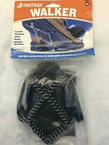 NIP Yaktrax Walker Light Duty Spikeless Traction Ice & Snow Shoe Covers Adult M - Picture 1 of 6
