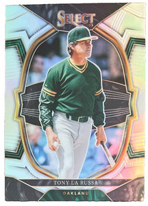 Tony LaRussa 2023 Panini Select Silver Prizm #94 Parallel Oakland Athletics MLB