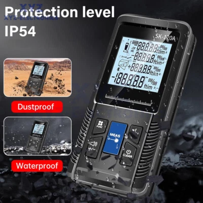 40M/50M Laser Measure Builder Distance Meter Area Volume Measure Rangefinder - Image 1 of 4