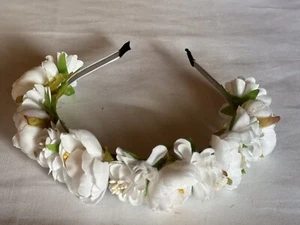 Haarkranz Blumenkranz Haarreif Party Hochzeit Haarschmuck Kopfschmuck Kopfkranz - Bild 1 von 1