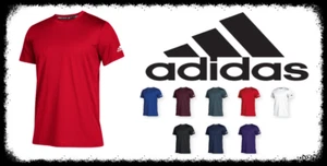 CJ2636 Adidas Youth Short-Sleeve ClimaTech Tee - Picture 1 of 6
