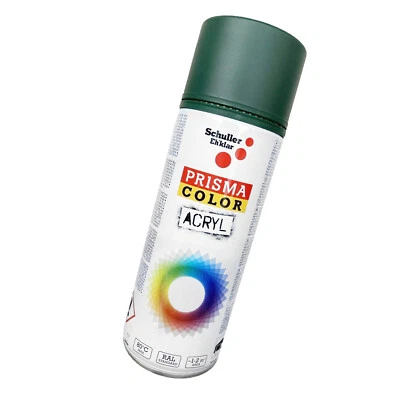 Lackspray Acryl Sprühlack Prisma Color RAL 6005M moosgrün matt, 400ml - Bild 1 von 2