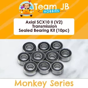 Axial SCX10 II (V2) Transmission - 10 Pcs Rubber Sealed Bearings Kit - Picture 1 of 2