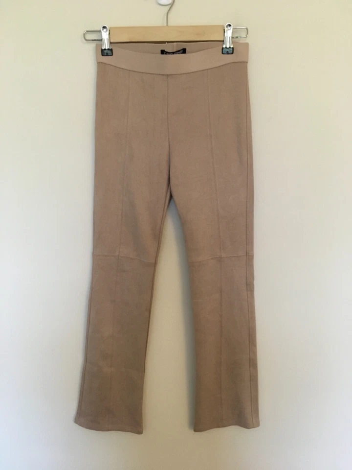 Leggings para mujer David Lerner talla S imitación gamuza cosidos nude DAL0361 NUEVOS CON ETIQUETAS Foto 1 de 4