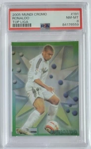 2005 Mundicromo Ronaldo Top Liga #191 PSA 8 - Picture 1 of 2