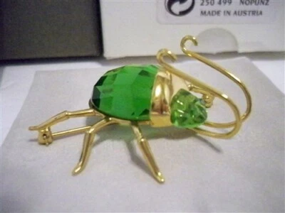 Broche SWAROVSKI ARANOS ESCARABAJO 250499 SIN USAR, EN CAJA CERTIFICADO DE AUTENTICIDAD  Foto 1 de 4