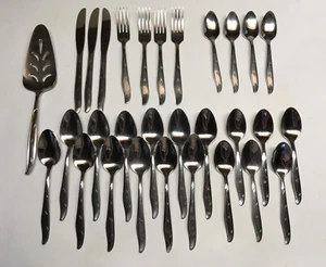 Mar-Crest Citation Starburst Wavy Handle Stainless Flatware USA – Choice  - Picture 1 of 36