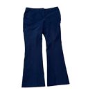 Boden Women's Navy Blue Flare Leg Business Casual Dress Pants Size 16L GUC