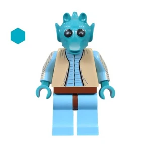 LEGO Star Wars Greedo minifigura, sw0110 *usado* del set 4501 - Imagen 1 de 3