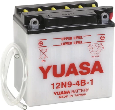 HONDA CB400T HAWK CJ360 CM200T EX250 NINJA YUASA 12N9-4B-1 BATTERY - Image 1 of 4