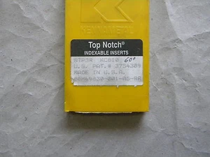 Top Notch Gewindeplatten von Kennametal NTP3R KC810 - Bild 1 von 1