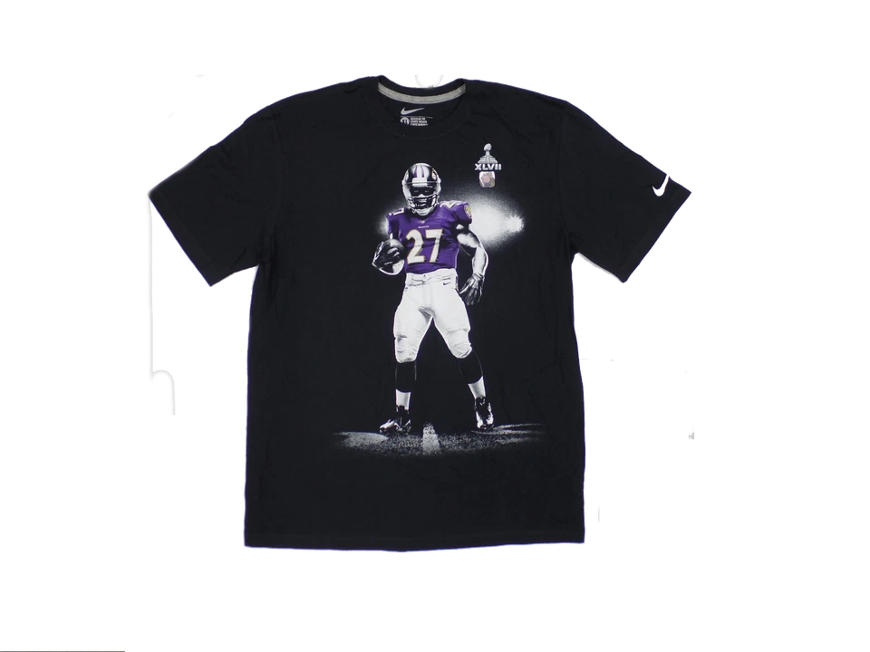 Camiseta Baltimore Ravens Nike Super Bowl XLVII Ray Rice Foto 1 de 1
