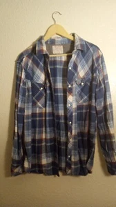 Hudson And Barrow Flannel Button Up Long T - Picture 1 of 5
