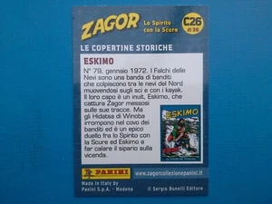 Figurine Panini Zagor Card n.26 Panini Zagor Card C26 - Imagen 1 de 1