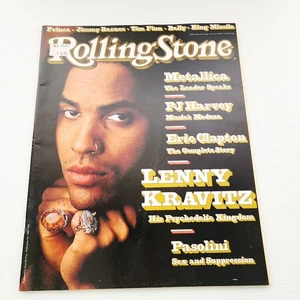 Rolling Stone Magazine June 1993 Iss 484 Lenny Kravitz Metallica PJ Harvey  - Picture 1 of 6
