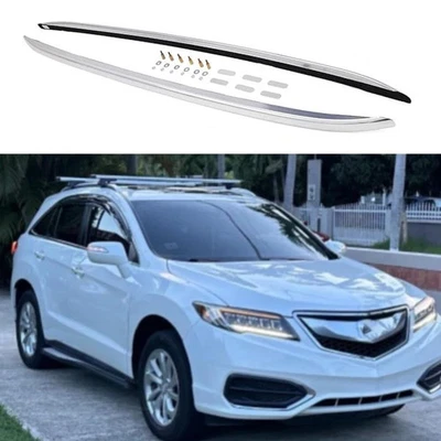 Riel de techo de 2 piezas para barras de kayak portaequipajes transversales Acura RDX 2012-2018 Foto 1 de 4