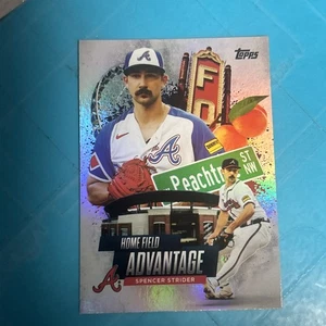 2025 Topps Serie 2 Spencer Strider Home Field Advantage - Atlanta Braves - Imagen 1 de 5