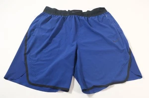 Nike Aeroswift Men's Blue Activewear Shorts Size XL Hole - Picture 1 of 9