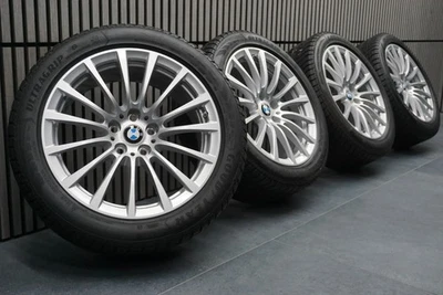 4 ORIGINAL WINTERRÄDER WINTERREIFEN 245/45 R18 BMW 5er G30 G31 6861224 - Bild 1 von 4