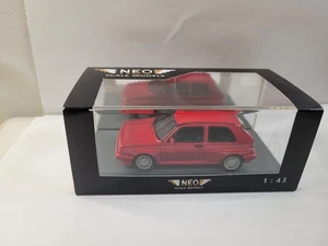 Volkswagen VW Golf G60 Rallye 1989 Red 1:43 Neo 43580 EXTREMELY RARE!!. *read - Picture 1 of 10