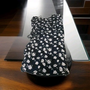 Ivanka Trump blau Blumen Langarm Wickelkleid Größe 2X-Neu mit Etikett - Bild 1 von 5