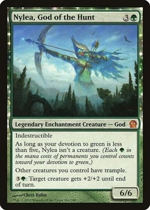 Magic The Gathering MTG NYLEA, GOD OF THE HUNT Theros NM Near Mint - Picture 1 of 1