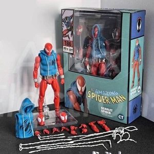 CT Toys MAFEX No.186 Scarlet Spider Comic Edition Spider-Man Action Figure Model - Picture 1 of 9