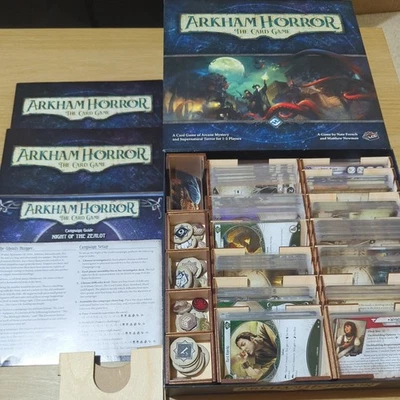 Arkham Horror: The Card Game Board Game  Sleeved Laser Cut Organiser  - Image 1 of 2