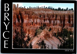 Silent City from Peekaboo Trail, Bryce Canyon, Utah Postcard c1989 - Picture 1 of 2