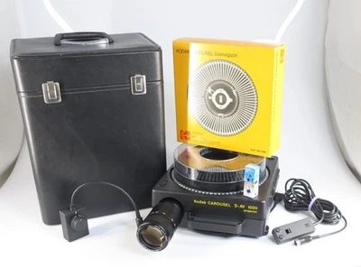 KODAK CAROUSEL S-AV 1020 MIT AUTOFOCUS DIAPROJEKTOR FÜR RUNDMAGAZINE + TIMER - Bild 1 von 4