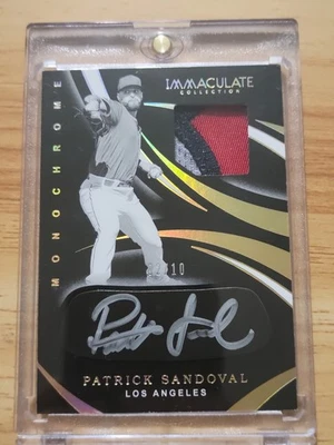 Parche negro ojo monocromático Pablo Sandoval 2020 Immaculate Collection/10 Foto 1 de 2
