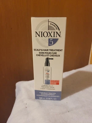 Tratamiento para cuero cabelludo y cabello Nioxin System 5 - 3,38 oz / 100 ml NUEVO Foto 1 de 2
