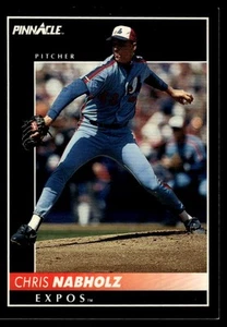 1992 Pinnacle #360 Chris Nabholz - Picture 1 of 2