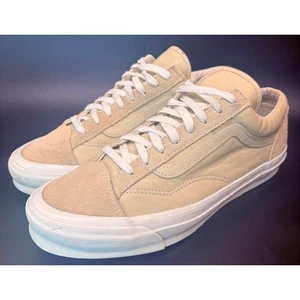 Vans Premium Style 36 Decon SF Cream White Suede Leather Sneakers Shoes mens 11 - Picture 1 of 8