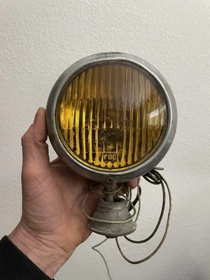 Vintage FOG driving light LAMP Auto LAMP model 15 Car TRUCK  6V Parts - Image 1 of 4