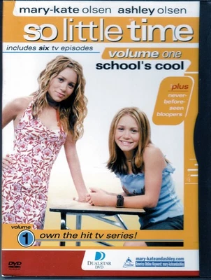 SO LITTLE TIME Vol. 1 School's Cool 6 Ep. Mary-kate & Ashley Olsen Twins VHTF TV Foto 1 de 2