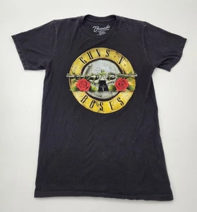 Guns N Roses Men's Shirt Size S Black Short Sleeve Crew Neck Bravado Rock Band - Picture 1 of 9