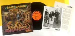 SAVOY BROWN Kings Of Boogie (1989) LP + Press Kit/Photo *NEAR MINT* ML 652 - Picture 1 of 6