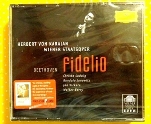 BEETHOVEN - FIDELIO - VON KARAJAN - WIENER STAATSOPER - CD NUOVO E SIGILLATO - Picture 1 of 2