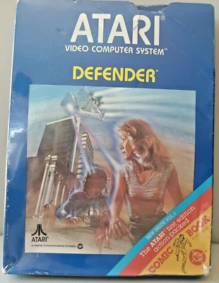 Defender Atari 2600/7800/VCS/Warner 1981 Box WITH Manual- Grade D - Image 1 of 4