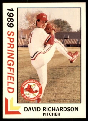 1989 Best David Richardson Springfield Cardinals #16 - Image 1 of 2