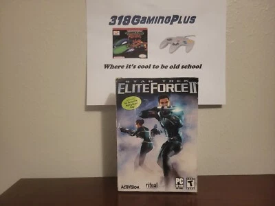Star Trek: Elite Force II 2(Windows PC, 2003) BRAND NEW SEALED BIG BOX FAST SHIP - Image 1 of 4