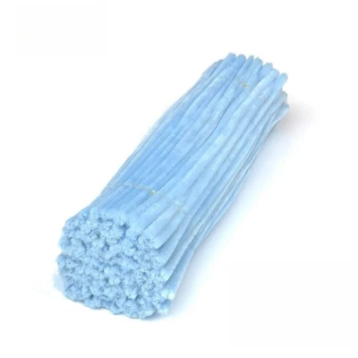 100 Pieces Pipe Cleaners Chenille Stem, Pastel Candy Color Pipe Cleaners Set for - Image 1 of 4