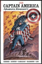 CAPTAIN AMERICA MARVEL KNIGHTS (2002) DELUXE Vol 1 TP TPB $34.99srp Rieber NEW